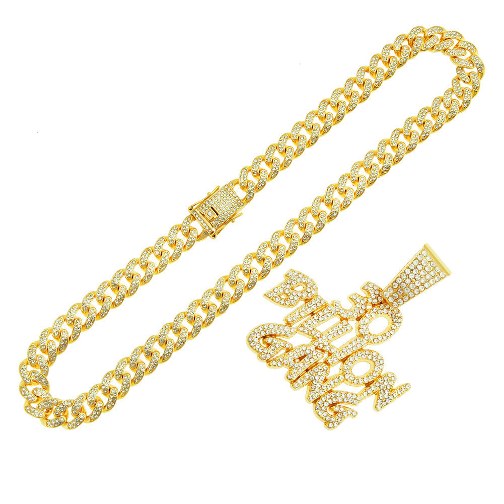 Unisex Fashion Alloy Cuban Necklace